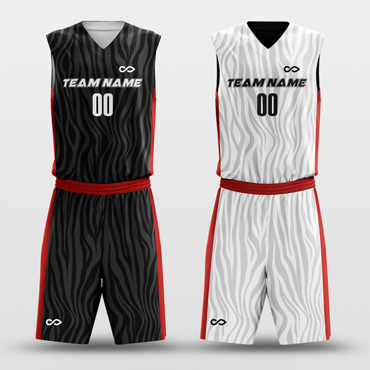 Classic46 - Customized Reversible Sublimated Basketball Set BK173