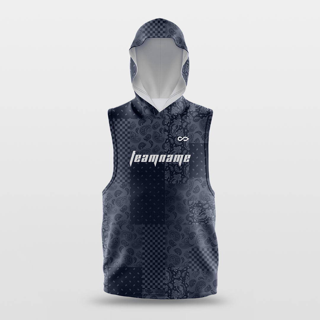 Paisley - Customized Basketball Sleeveless Hoodies NBK019