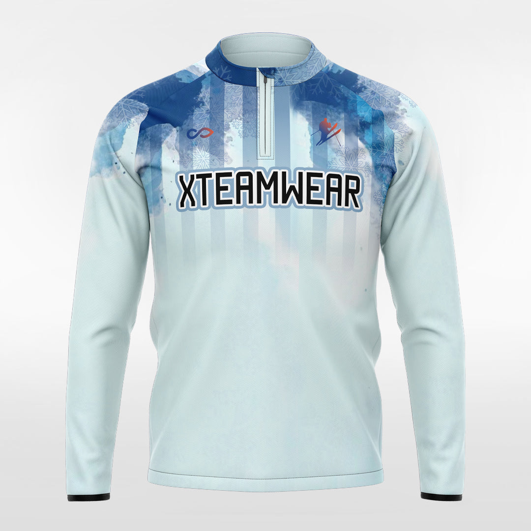 Snow - Customized Men's Sublimated 1/4 Zip F050