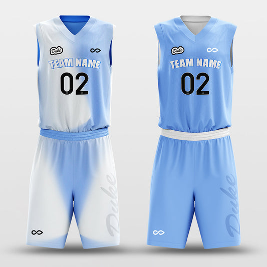 Sky - Customized Reversible Sublimated Basketball Set BK259