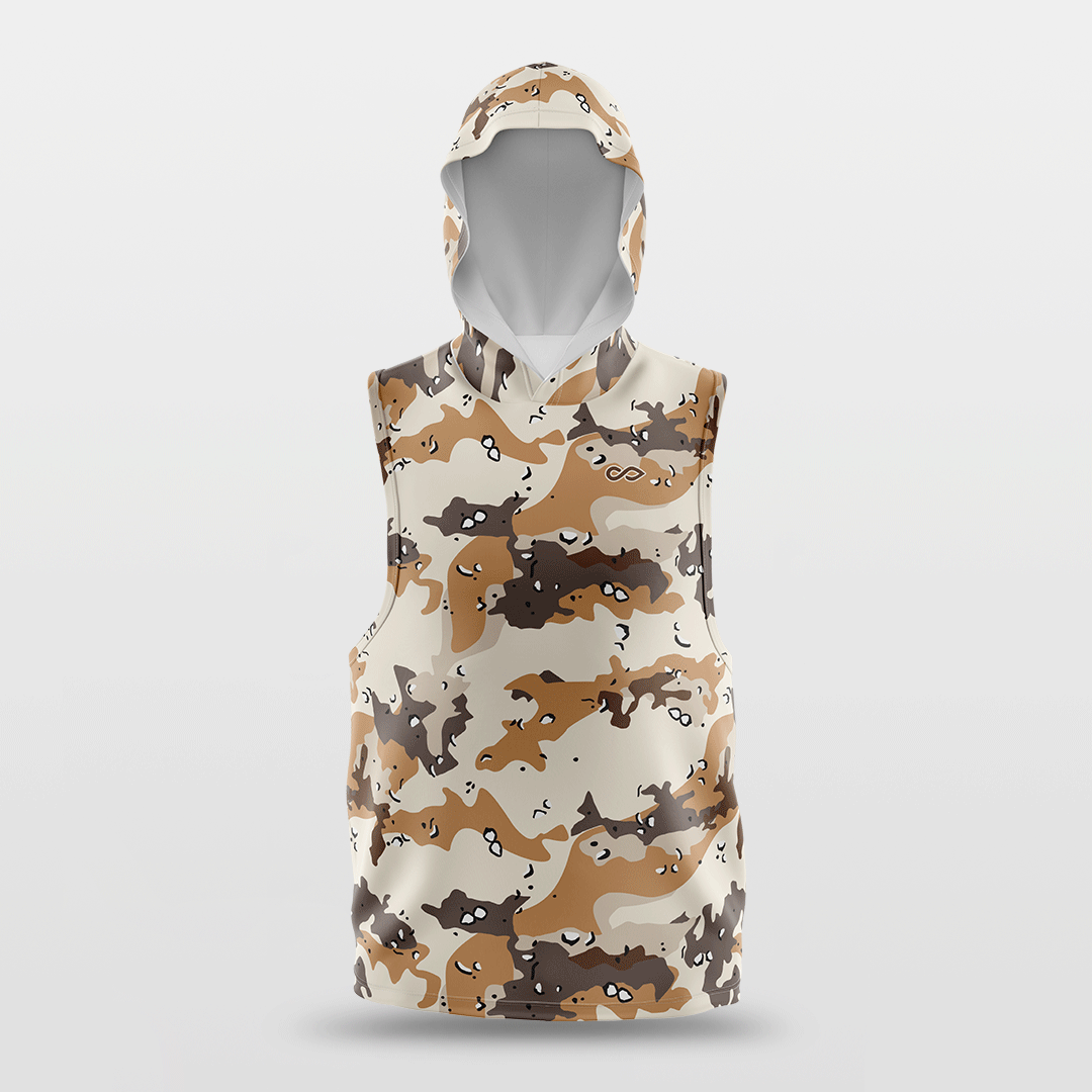 Desert - Customized Basketball Sleeveless Hoodies NBK035