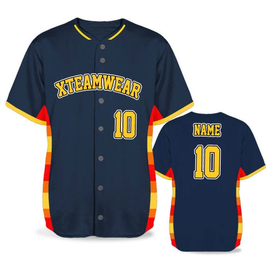 Sunset - Sublimated baseball jersey B052