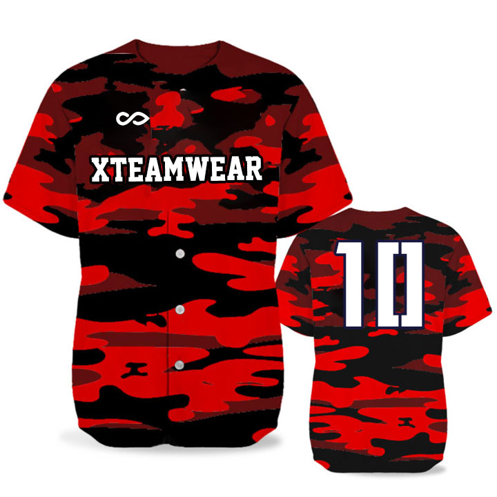 Lava - Sublimated baseball jersey B047