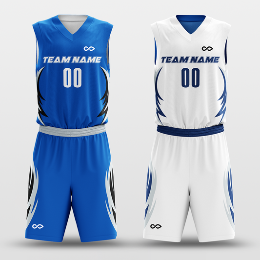 Ranger - Customized Reversible Sublimated Basketball Set BK190