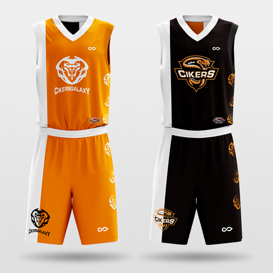 Tai Chi- Customized Reversible Sublimated Basketball Set BK060