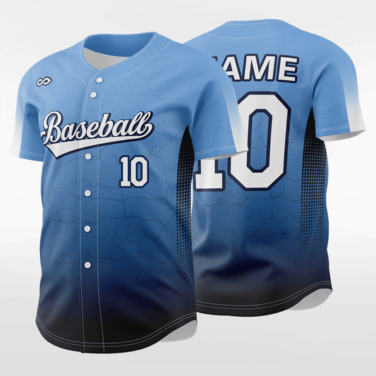 Cracking - Sublimated baseball jersey B144