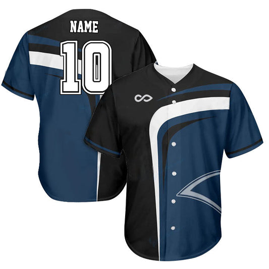 Black Hole - Sublimated baseball jersey B057