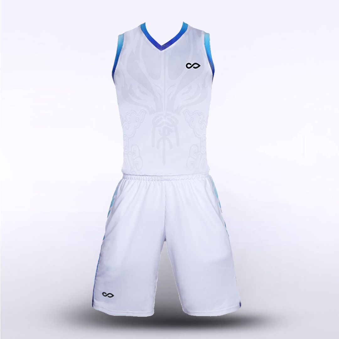 sublimated basketball jersey set 12726