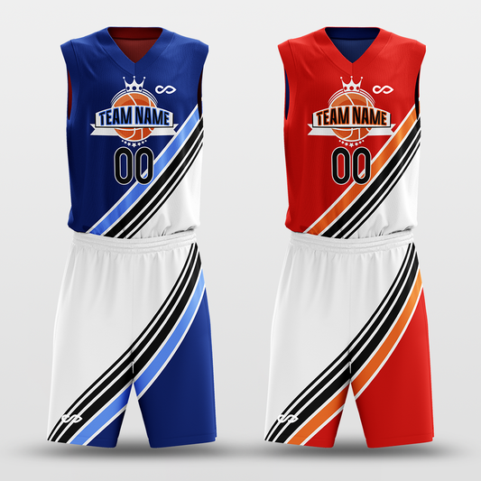 Classic 69 - Customized Reversible Sublimated Basketball Set BK227