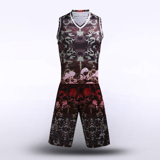 sublimated basketball jersey set 12909