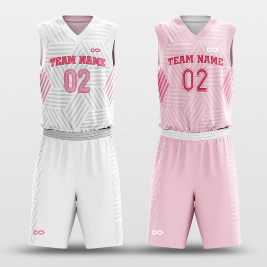 Valentine's Day - Customized Reversible Sublimated Basketball Set BK291