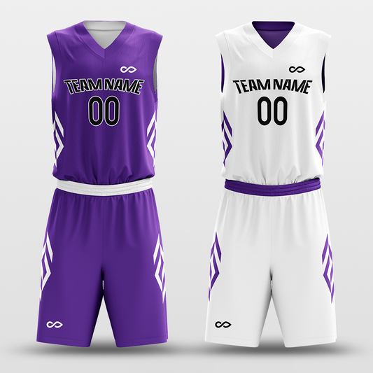 Brand - Customized Reversible Sublimated Basketball Set BK213