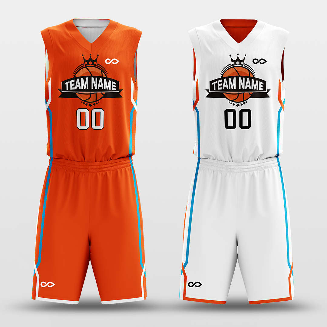 compete - Customized Reversible Sublimated Basketball Set BK101