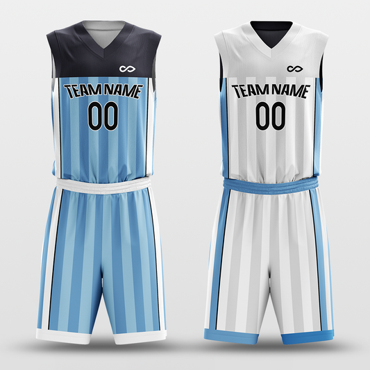 Classic 63 - Customized Reversible Sublimated Basketball Set BK215