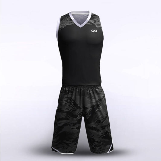 sublimated basketball jersey set 13852