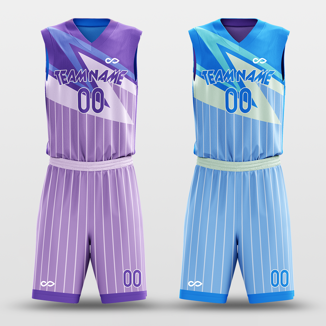 Classic 73 - Customized Reversible Sublimated Basketball Set BK233