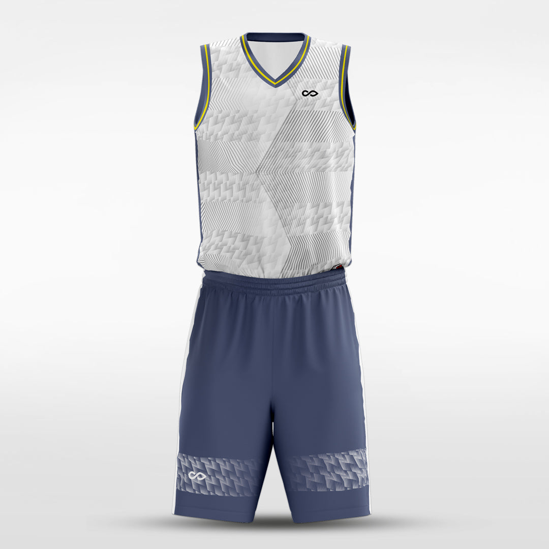 sublimated basketball jersey set 14679