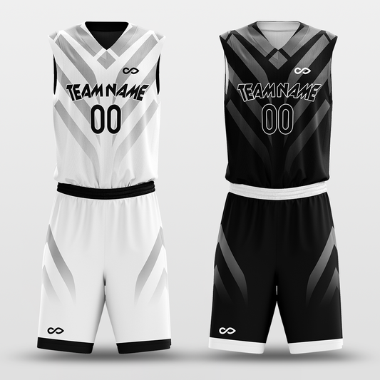 Classic 72 - Customized Reversible Sublimated Basketball Set BK232