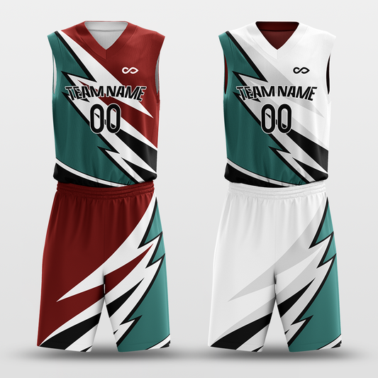 Windstorm - Customized Reversible Sublimated Basketball Set BK216