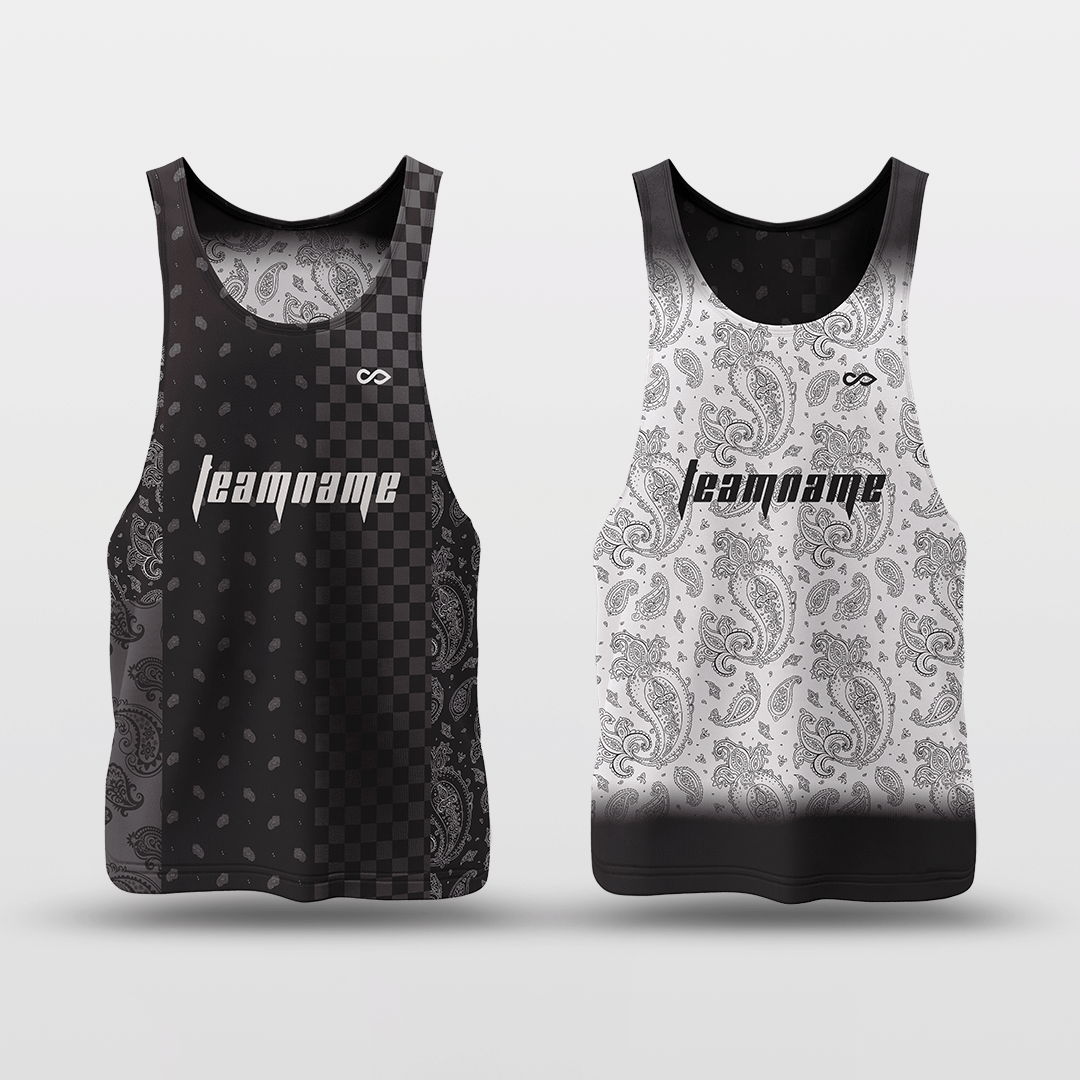 Paisley - Customized Reversible Quick Dry Basketball Jersey NBK025