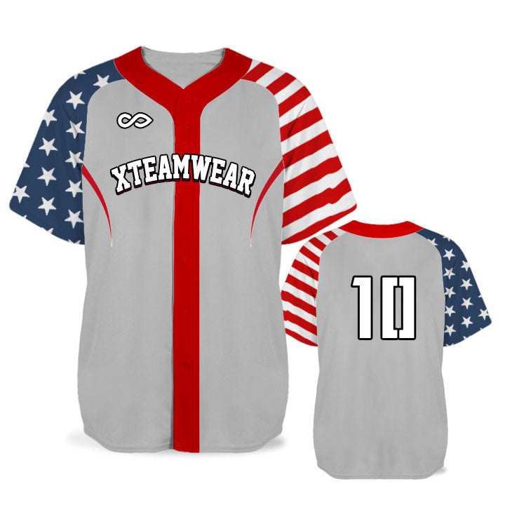 Captian - Sublimated baseball jersey B048