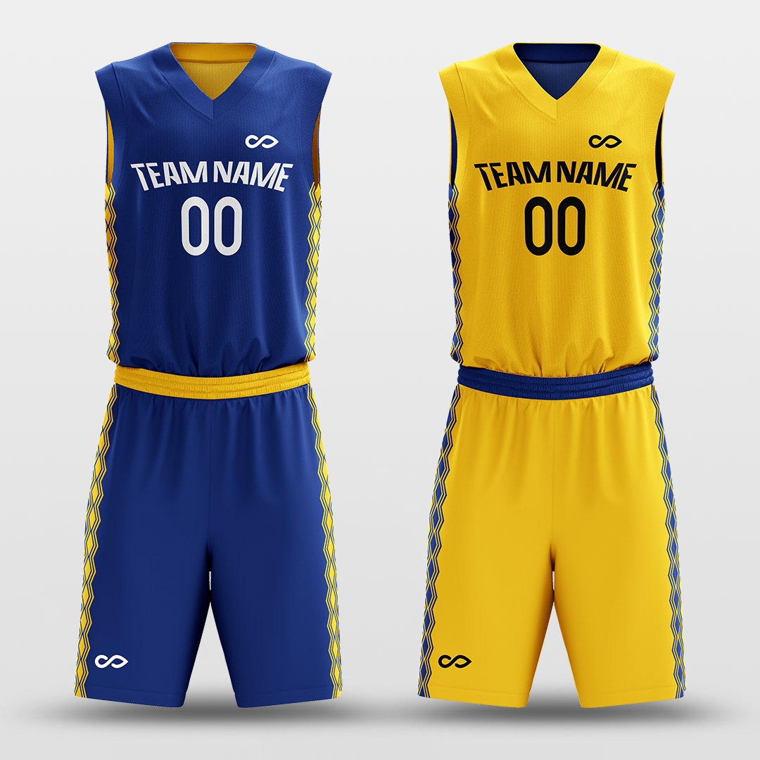 Classic 60 - Customized Reversible Sublimated Basketball Set BK209