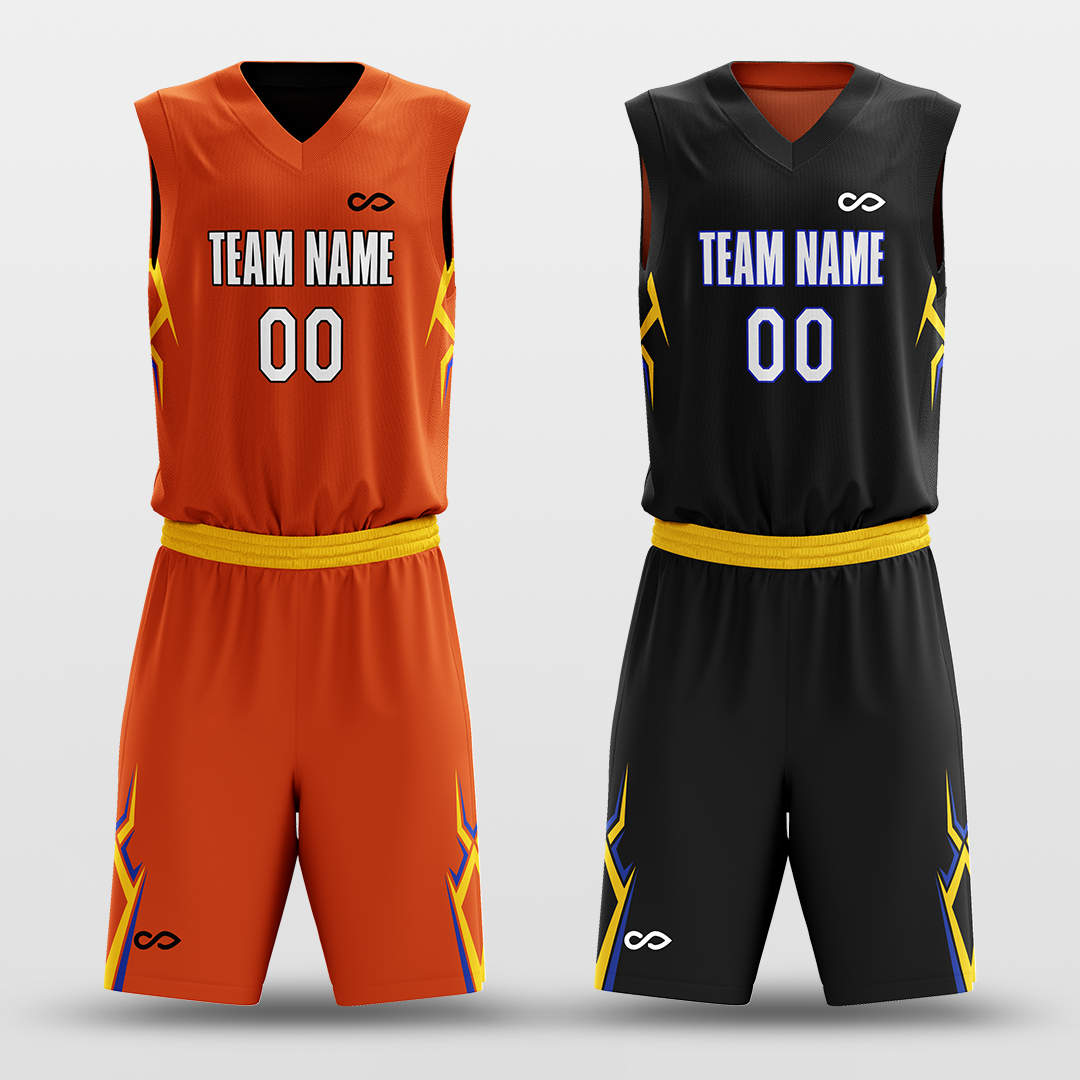 Pulse - Customized Reversible Sublimated Basketball Set BK199